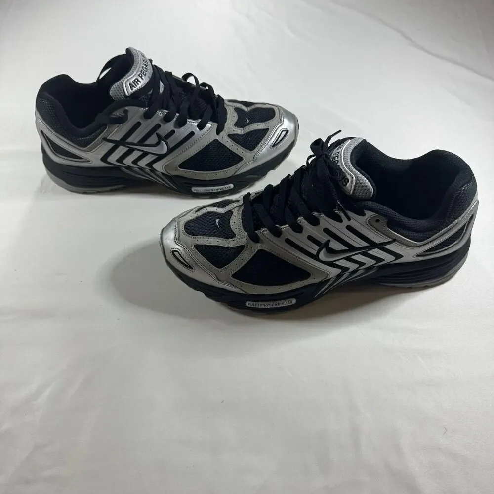 Size 12 - Nike Air Pegasus 2K5 Metallic Silver Black